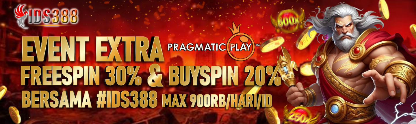 EVENT EXTRA FREESPIN 30% DAN BUYSPIN 20% BERSAMA #